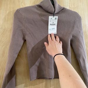 Zara turtle neck top